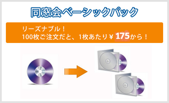 同窓会ベーシックパック